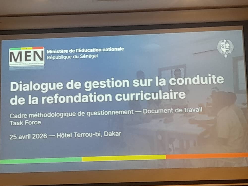 Bassirou Kébé a représenté la CNEPT à l&rsquo;atelier sur le Dialogue de gestion sur la conduite de la refondation curriculaire